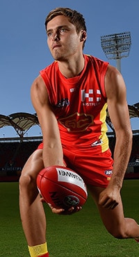 AFL 2016 Portraits - Gold Coast Suns Kade Kolodjashnij is close to signing a two-year contract extension with Gold Coast - ${keywords}